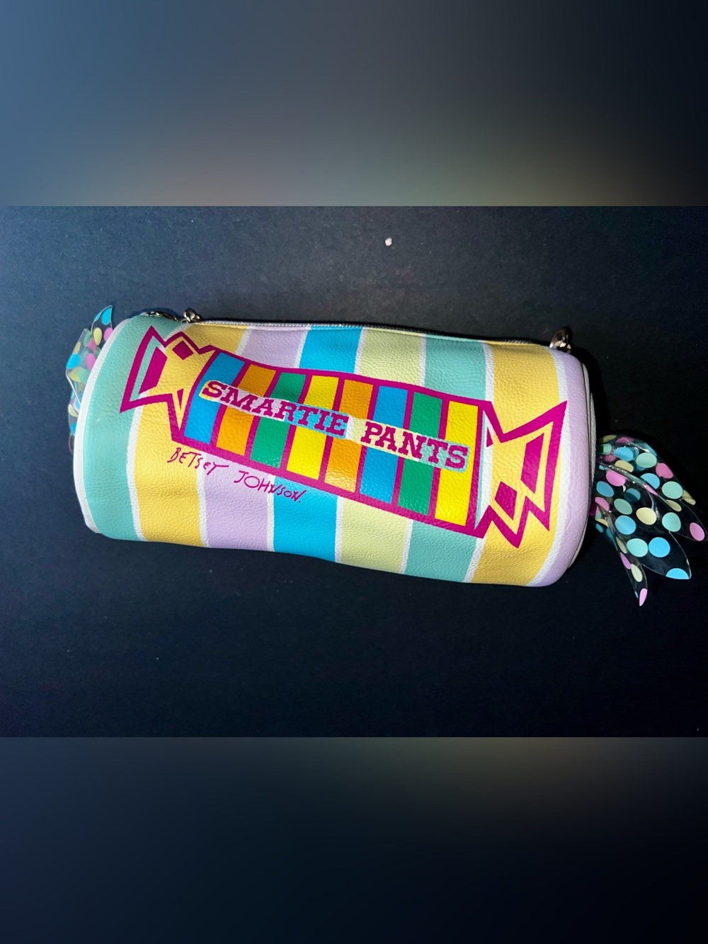Rare HTF Betsey Johnson Smarty Pants Candy Roll - Picture 2 of 4